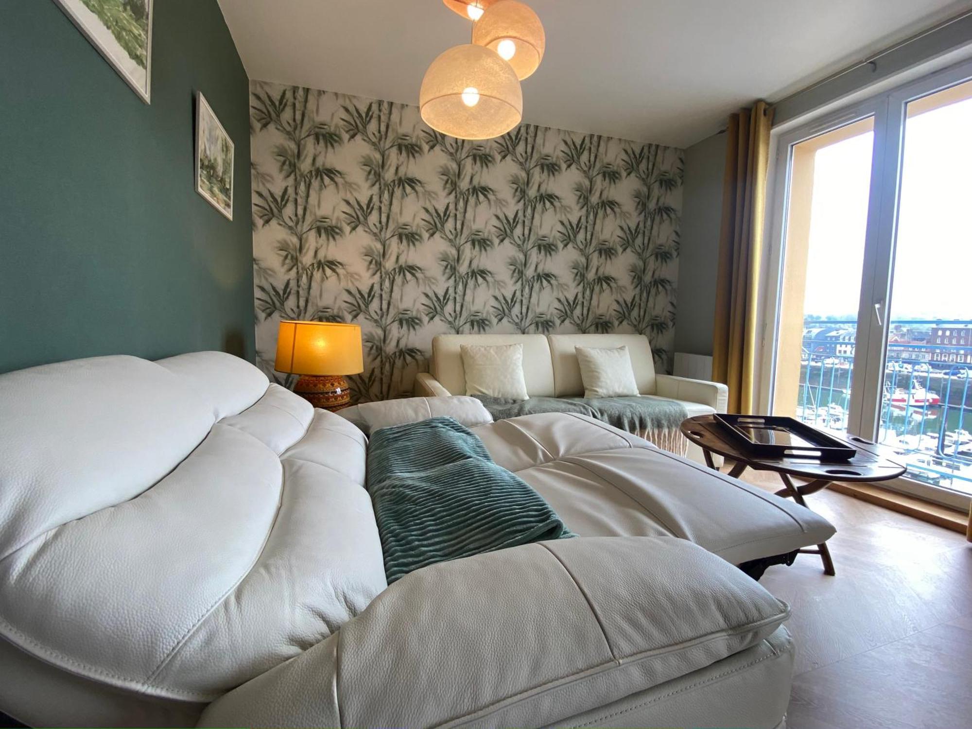 Etablissement 3 Etoiles Avec Ascenseur, 3 Appartements Lumineux Vue Port Avec Balcon, 200M De La Mer, Wifi Fibre, Tous Service Inclus Dieppe Exteriör bild