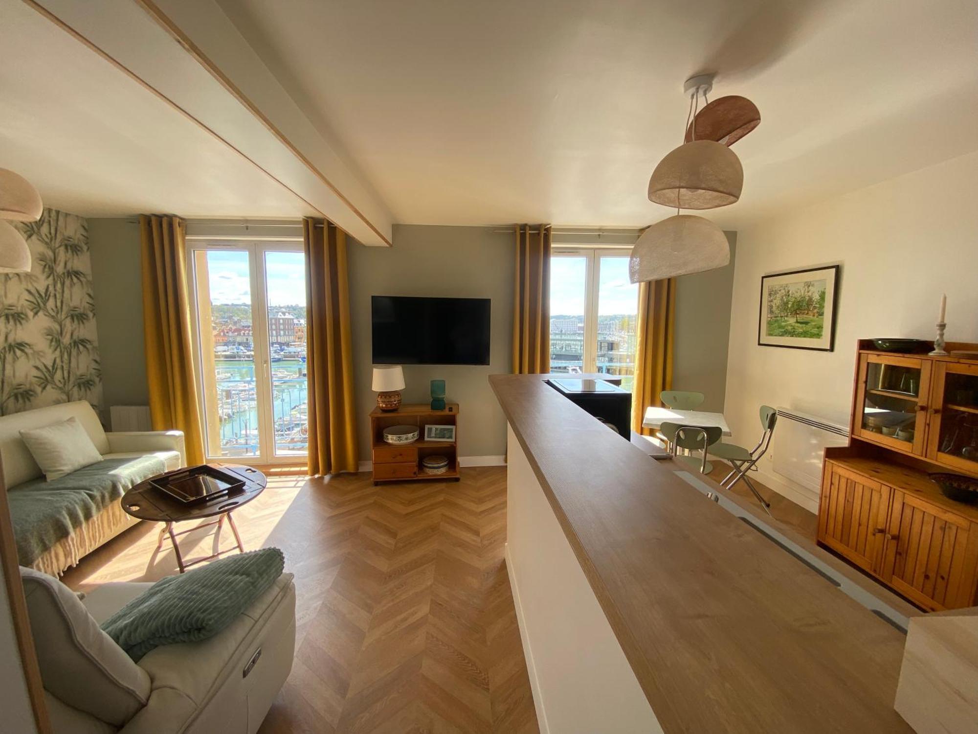 Etablissement 3 Etoiles Avec Ascenseur, 3 Appartements Lumineux Vue Port Avec Balcon, 200M De La Mer, Wifi Fibre, Tous Service Inclus Dieppe Exteriör bild