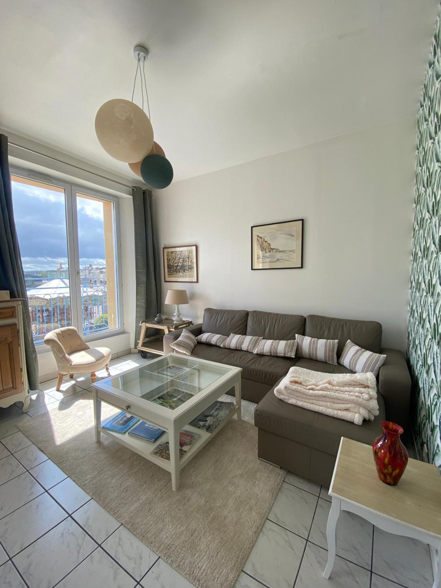 Etablissement 3 Etoiles Avec Ascenseur, 3 Appartements Lumineux Vue Port Avec Balcon, 200M De La Mer, Wifi Fibre, Tous Service Inclus Dieppe Exteriör bild